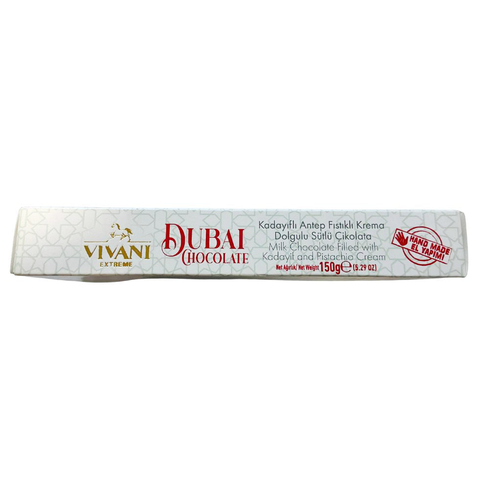 JM Bonart Vivani Dubai Chocolate [Box of 12] - Aytac Foods Wholesale