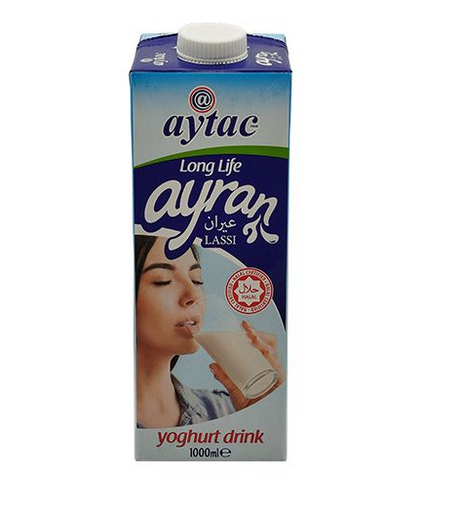 Aytac Long life Ayran(1lt*12) - Aytac Foods Wholesale
