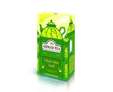 Ahmad Tea Pyramid Tb Chun Mee Leaf 15Bagsx5 - Aytac Foods Wholesale