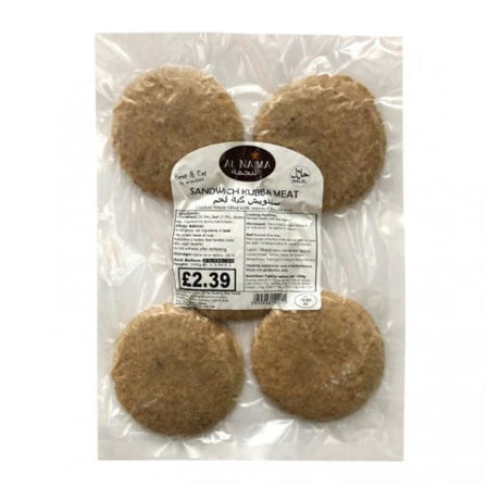 Al Najma Sandwich Kubba Meat 340Gx12 - Aytac Foods Wholesale