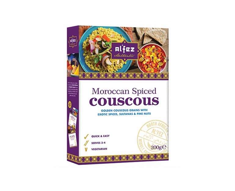 Al'fez Authentic Moroccan Style Couscous 200Gx12 - Aytac Foods Wholesale