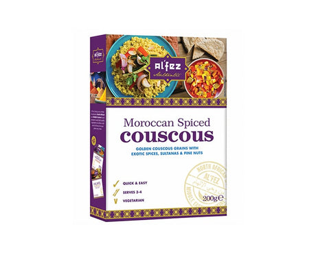 Al'fez Authentic Moroccan Style Couscous 200Gx12 - Aytac Foods Wholesale