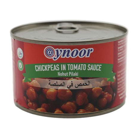 Aynoor Chickpeas In Tomato Sauce 400Gx24 - Aytac Foods Wholesale