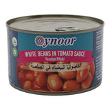 Aynoor White Beans In Tomato Sauce 400Gx24 - Aytac Foods Wholesale
