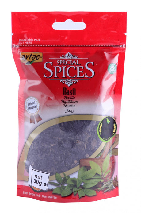 Aytac Basil 30Gx12 - Aytac Foods Wholesale