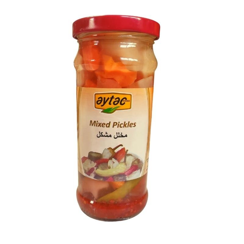 Aytac Mixed Pickles 370mlx12 - Aytac Foods Wholesale