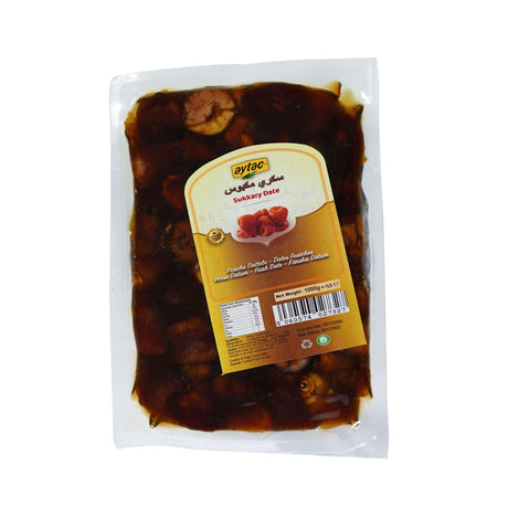 Aytac Sukkary Date Vacuum Pack 1KGx8 - Aytac Foods Wholesale