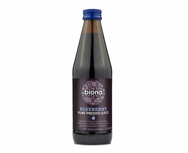 Biona Organic Blueberry Juice 330mlx6 - Aytac Foods Wholesale