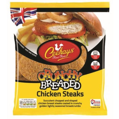 Ceekays Breaded Steaks 700Gx12 - Aytac Foods Wholesale