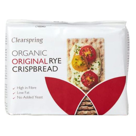 Clearspring Organic Original Rye Crispbread - 200Grx10 - Aytac Foods Wholesale