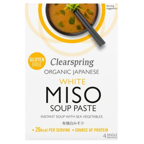 Clearspring Organic White Miso Soup With Sea Veg - 4X15Grx8 - Aytac Foods Wholesale