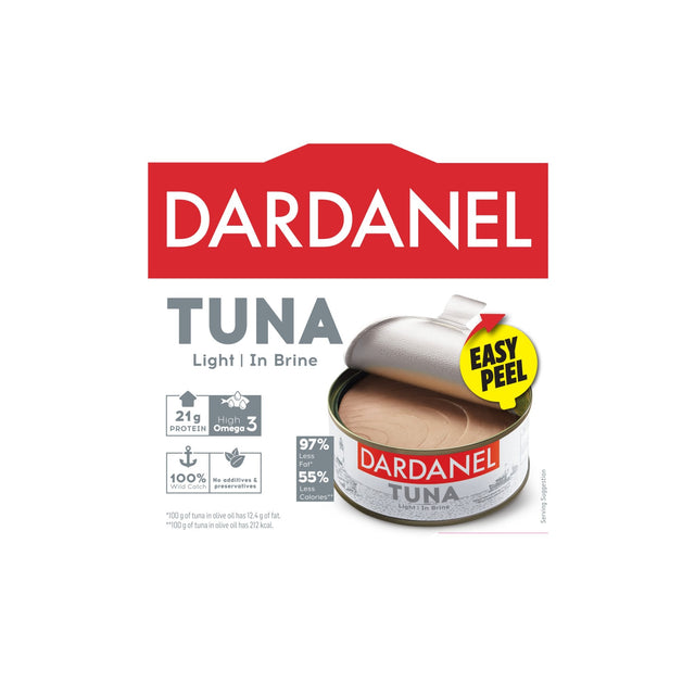 Dardanel Tuna Light in Brine 140G
