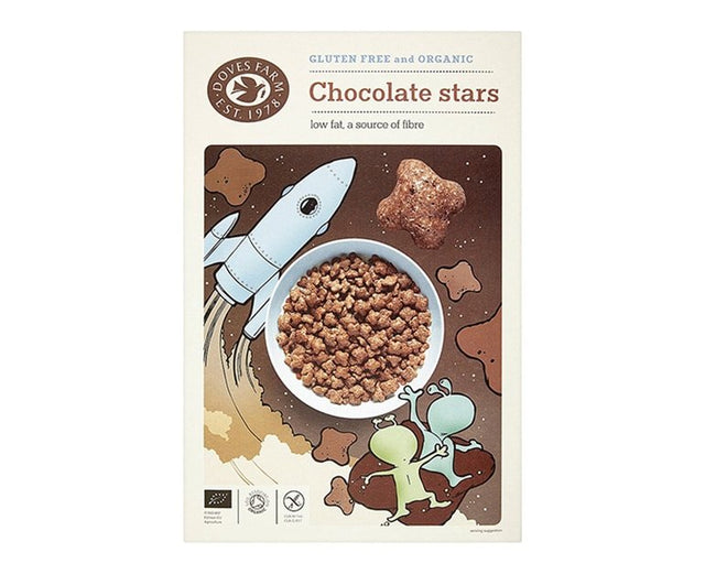 Doves Farm Chocolate Stars 300Gx5 - Aytac Foods Wholesale