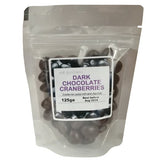 Eat Goodness Dark Chocolate Cranberries - 125GRx12 - Aytac Foods Wholesale