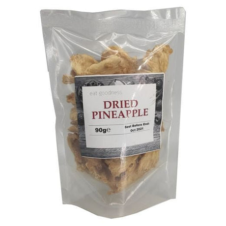 Eat Goodness Dried Pineapple - 90GRx6 - Aytac Foods Wholesale