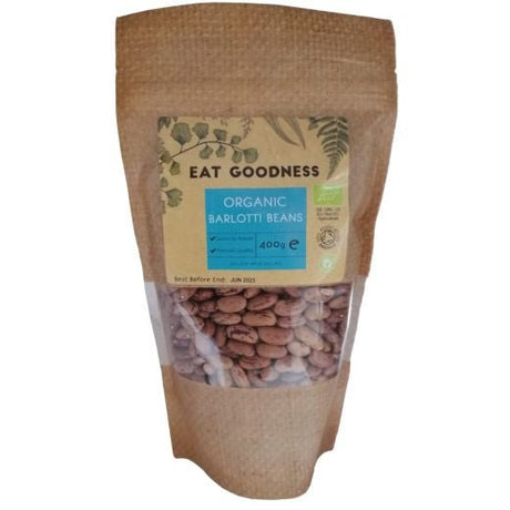 Eat Goodness Organic Borlotti Beans - 400GRx6 - Aytac Foods Wholesale
