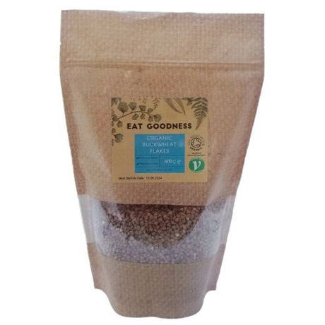 Eat Goodness Organic Buckwheat Flakes - 600GRx10 - Aytac Foods Wholesale