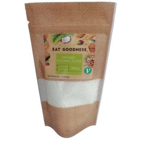 Eat Goodness Organic Coconut Flour - 100GRx12 - Aytac Foods Wholesale