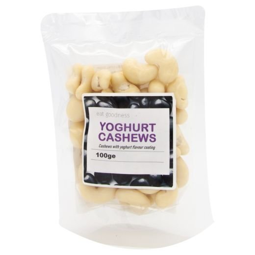 Eat Goodness Yoghurt Coated Cashews - 100GRx12 - Aytac Foods Wholesale