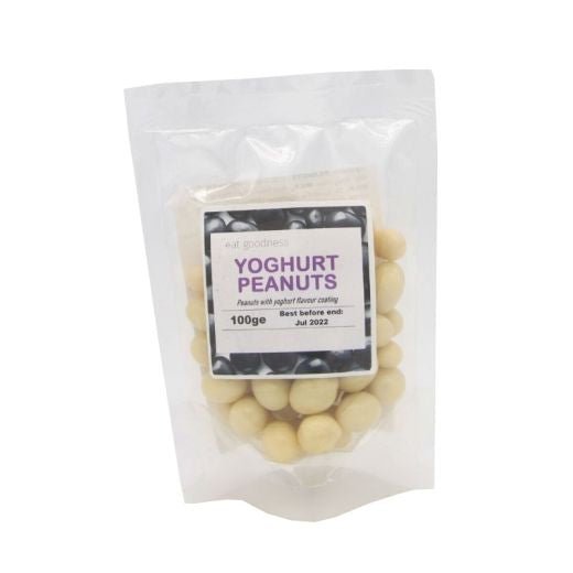 Eat Goodness Yoghurt Coated Peanuts - 100GRx12 - Aytac Foods Wholesale