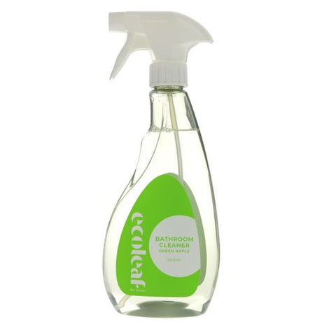 Ecoleaf Bathroom Cleaner Green Apple Trigger Spray - 500MLx6 - Aytac Foods Wholesale