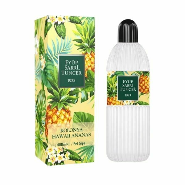 Eyup Sabri Eau De Cologne Hawaii Pineapple Pet 400mlx24 - Aytac Foods Wholesale