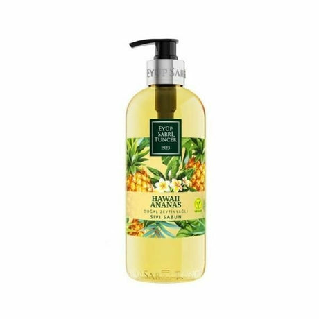 Eyup Sabri Liquid Soap Natural Olive Oil Hawaii Pineapple 500mlx12 - Aytac Foods Wholesale