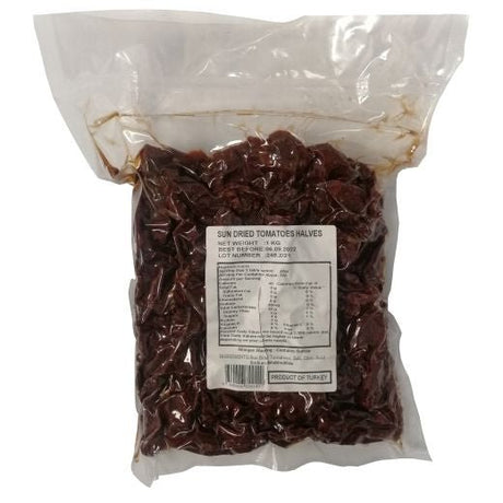 Galen Sun Dried Tomato In Vacuum Bag Halves 1000Gx10 - Aytac Foods Wholesale