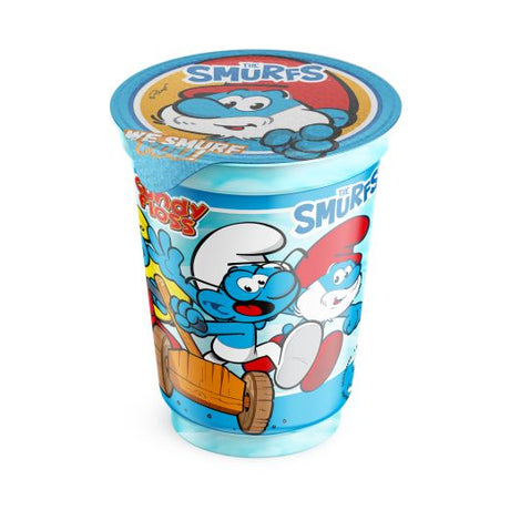 Jm Un Candy Floss - Smurfs 20Gx12 - Aytac Foods Wholesale