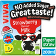 Lakeland Viva Flavoured Milk Strawberry 200MLx27 - Aytac Foods Wholesale