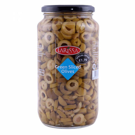 Larissa Green Sliced Olives 935Gx6 - Aytac Foods Wholesale