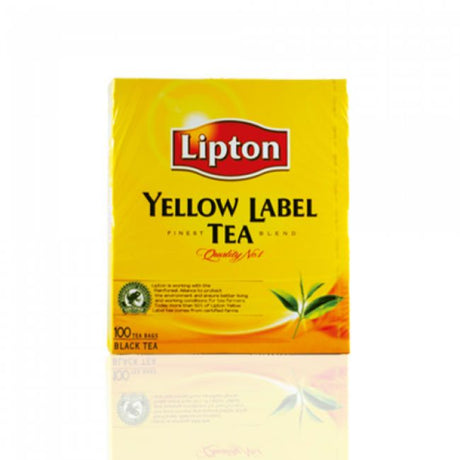 Lipton Yellow Label Tea Bag 100 Bags x 12 - Aytac Foods Wholesale
