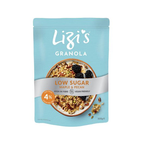 Lizi's Maple Syrup & Pecan Low Sugar- 500Grx10 - Aytac Foods Wholesale