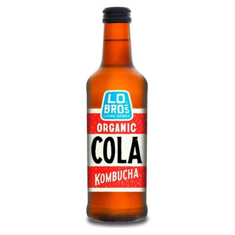 Lo Bros Organic Kombucha - Cola - 330Mlx12 - Aytac Foods Wholesale