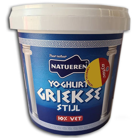 Natueren Greek Style Yoghurt 10% 1KGx1 - Aytac Foods Wholesale