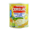 Nestle Cerelac Honey & Wheat Milk 1KGx12 - Aytac Foods Wholesale