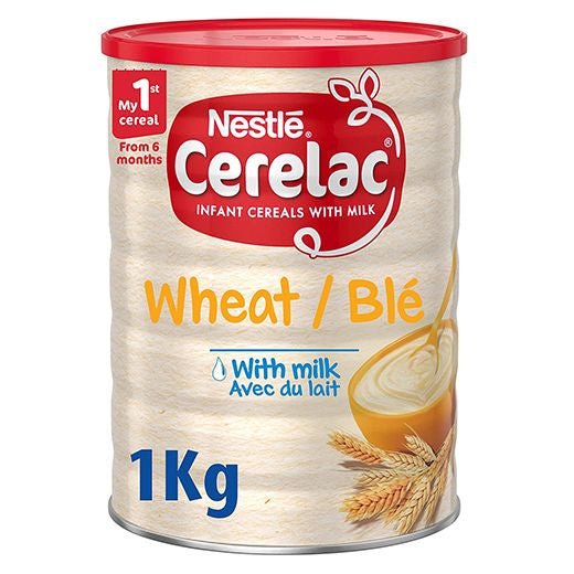 Nestle Cerelac Wheat & Milk 1KGx12 - Aytac Foods Wholesale