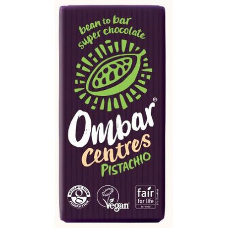 Ombar Pistachio Centre Bar - 35Grx10 - Aytac Foods Wholesale