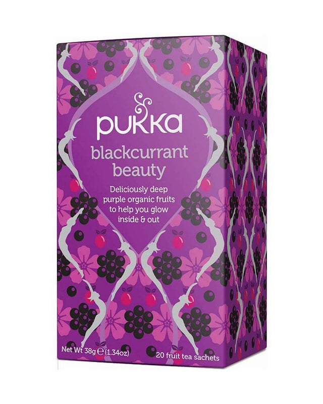 Pukka Organic Blackcurrant Beauty Tea 38Gx4 - Aytac Foods Wholesale
