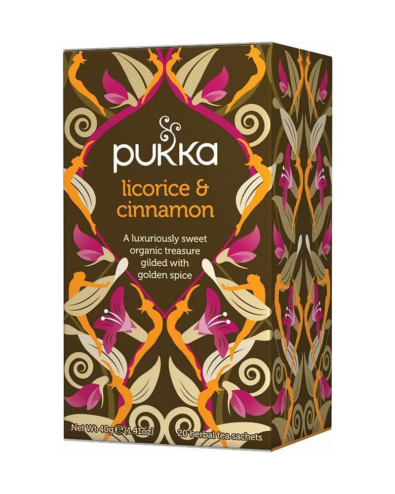 Pukka Organic Liquorice & Cinnamon Tea 38G