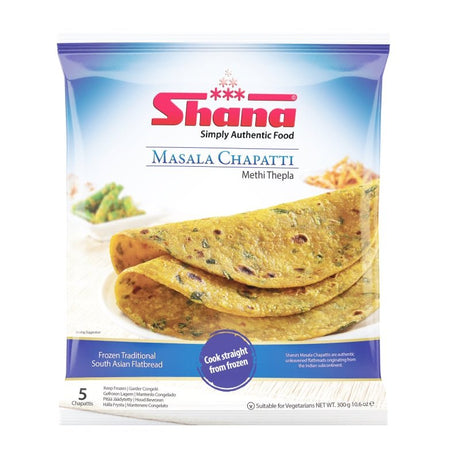 Shana Masala Chapati 300Gx12 - Aytac Foods Wholesale