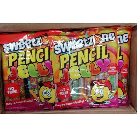 Sweetzone Pencil Jelly 260G X 12PCSx12 - Aytac Foods Wholesale