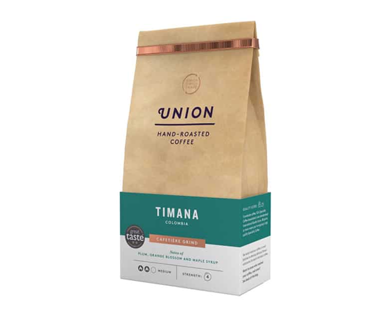 Union Hand-Roasted Timana Colombia 200Gx6 - Aytac Foods Wholesale