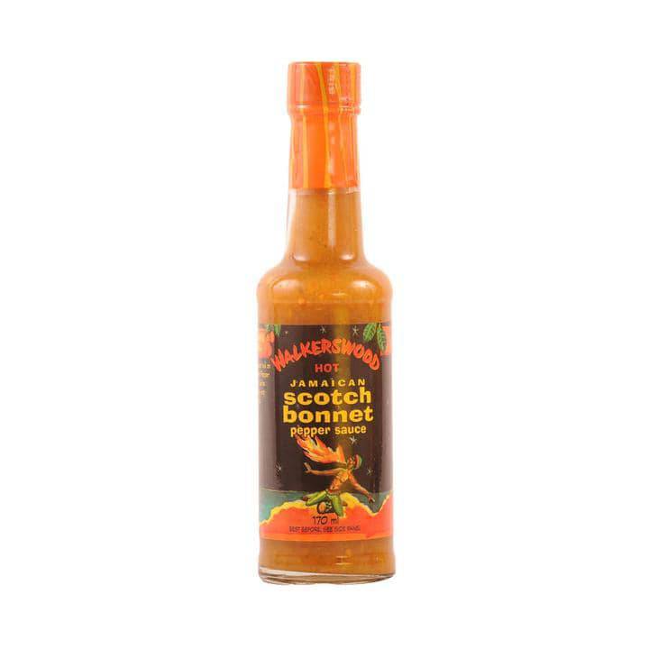 Dees Walkerswood Scotch Bonnet Pepper Sauce (6x150ml) - Aytac Foods Wholesale